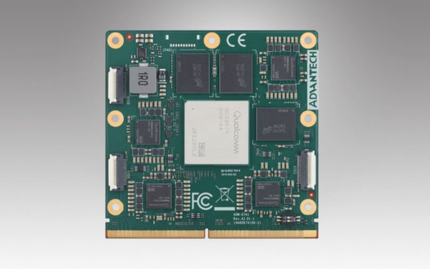Article image for Advantech AOM-6741 AI Vision SMARC module features 100 TOPS Qualcomm IQ-9075 SoC, up to 36 GB LPDDR5