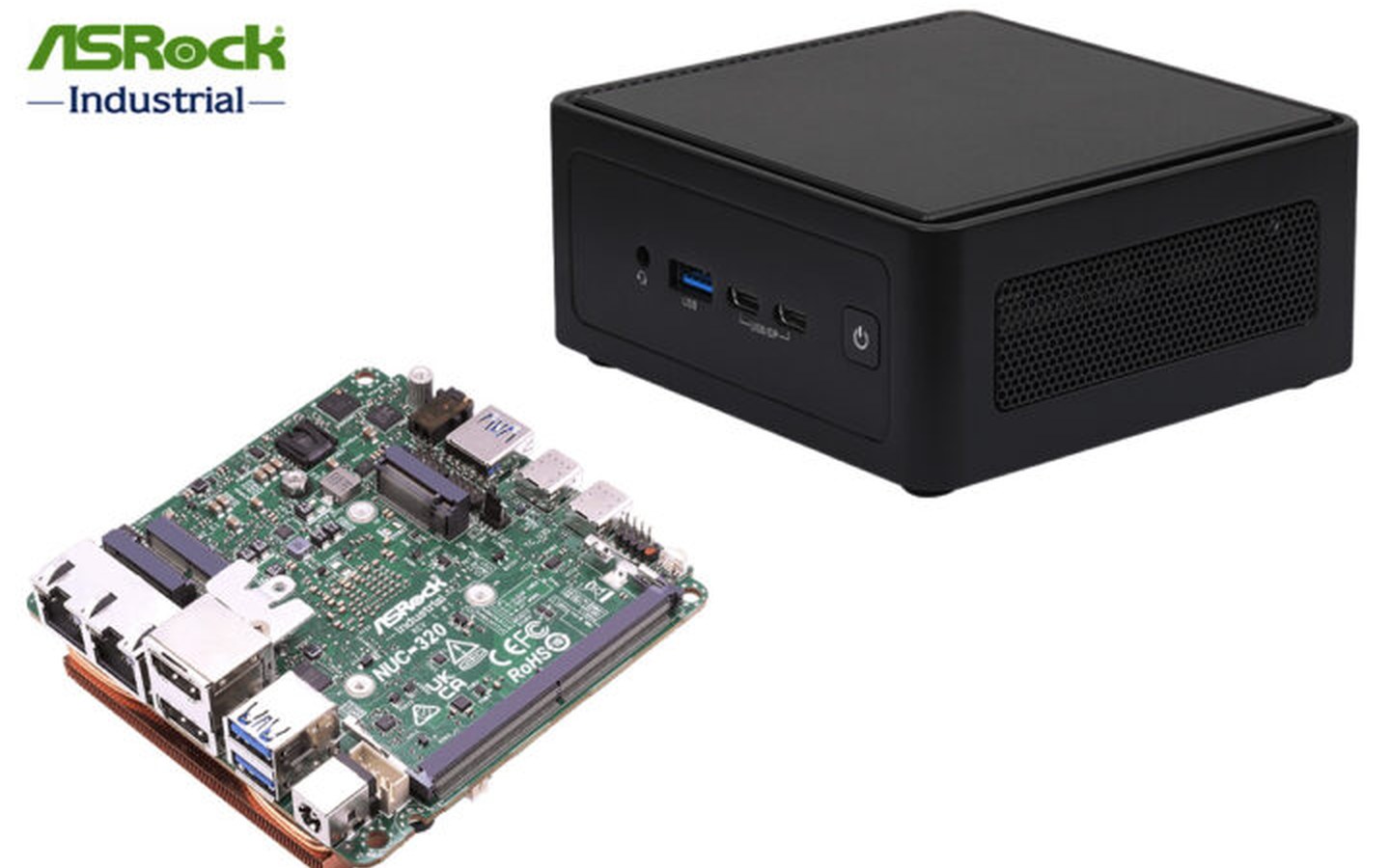 Article image for ASRock Industrial NUC 300 Series Pairs Wildcat Lake with Dual 2.5GbE and an NPU