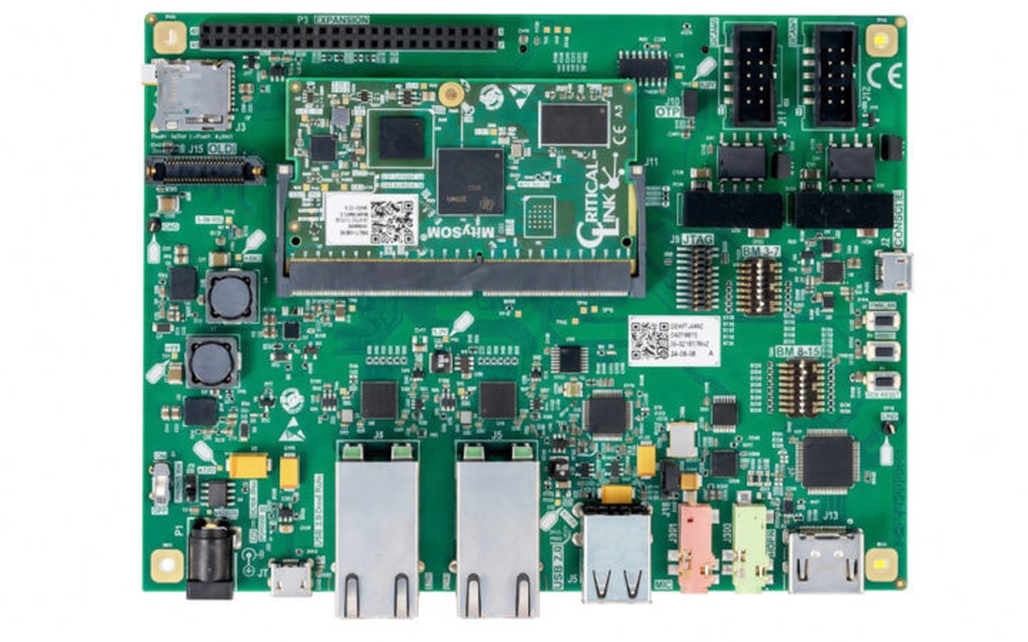 Article image for Critical Link MitySOM-AM62x/A/P - TI Sitara AM62 SO-DIMM SoMs for edge AI and industrial automation