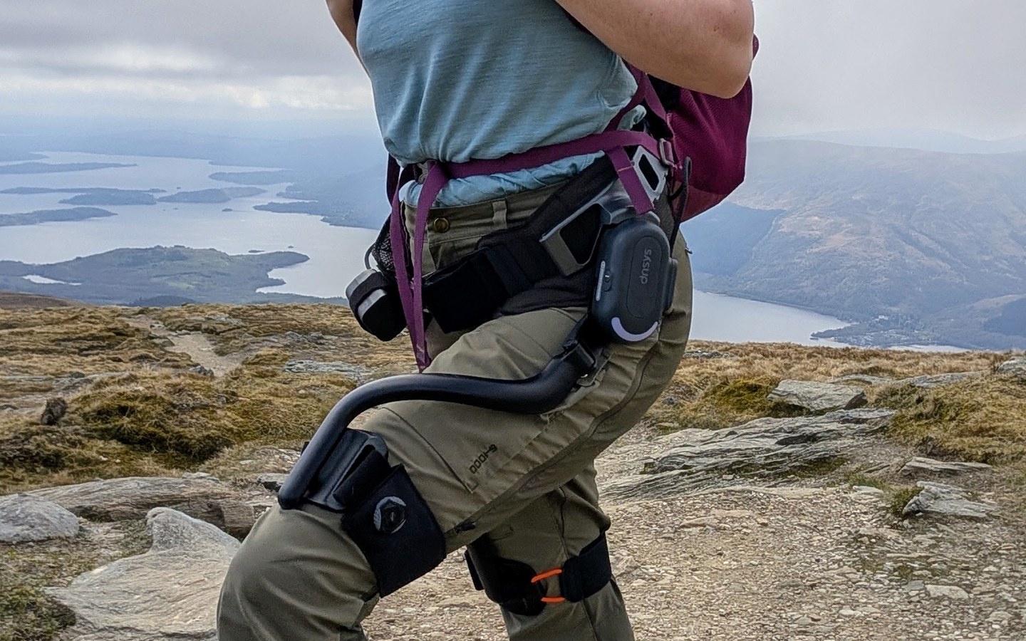 Article image for Dnsys X1 review: An exoskeleton that's not quite mountain-ready