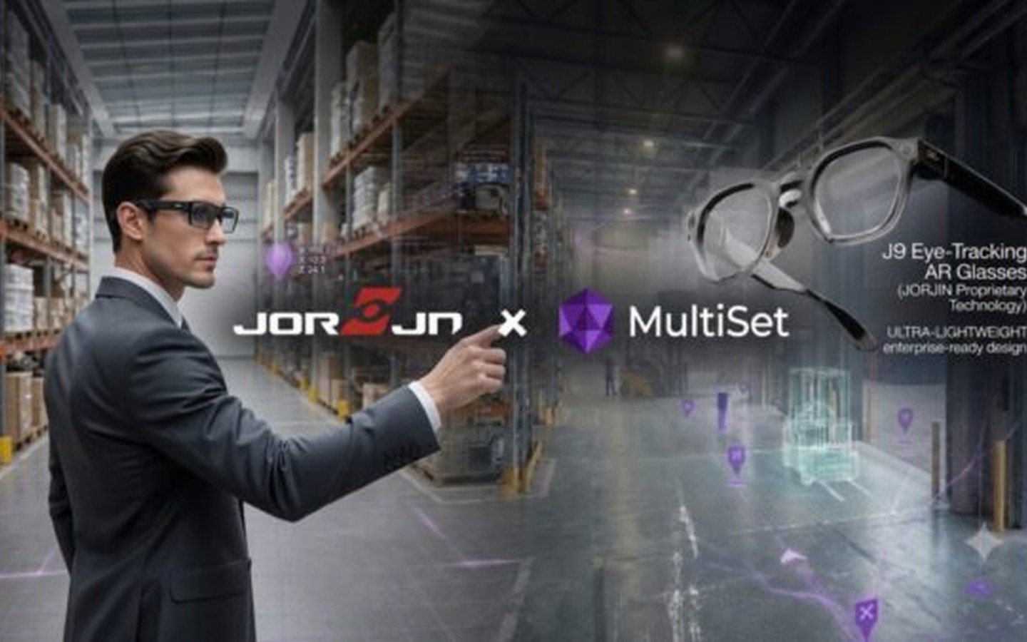 Article image for Jorjin and MultiSet AI Link AR Glasses with Physical AI