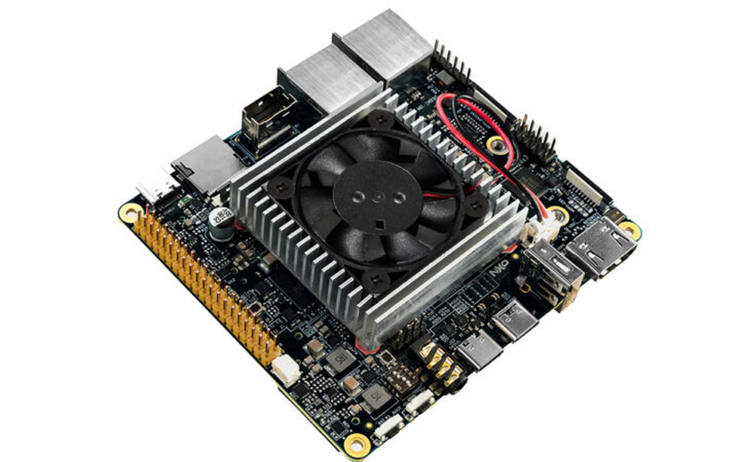 Article image for NXP FRDM-IMX95-PRO i.MX 95 board features 10GbE, faster 6400 MT/s LPDDR5 memory, dual M.2 expansion