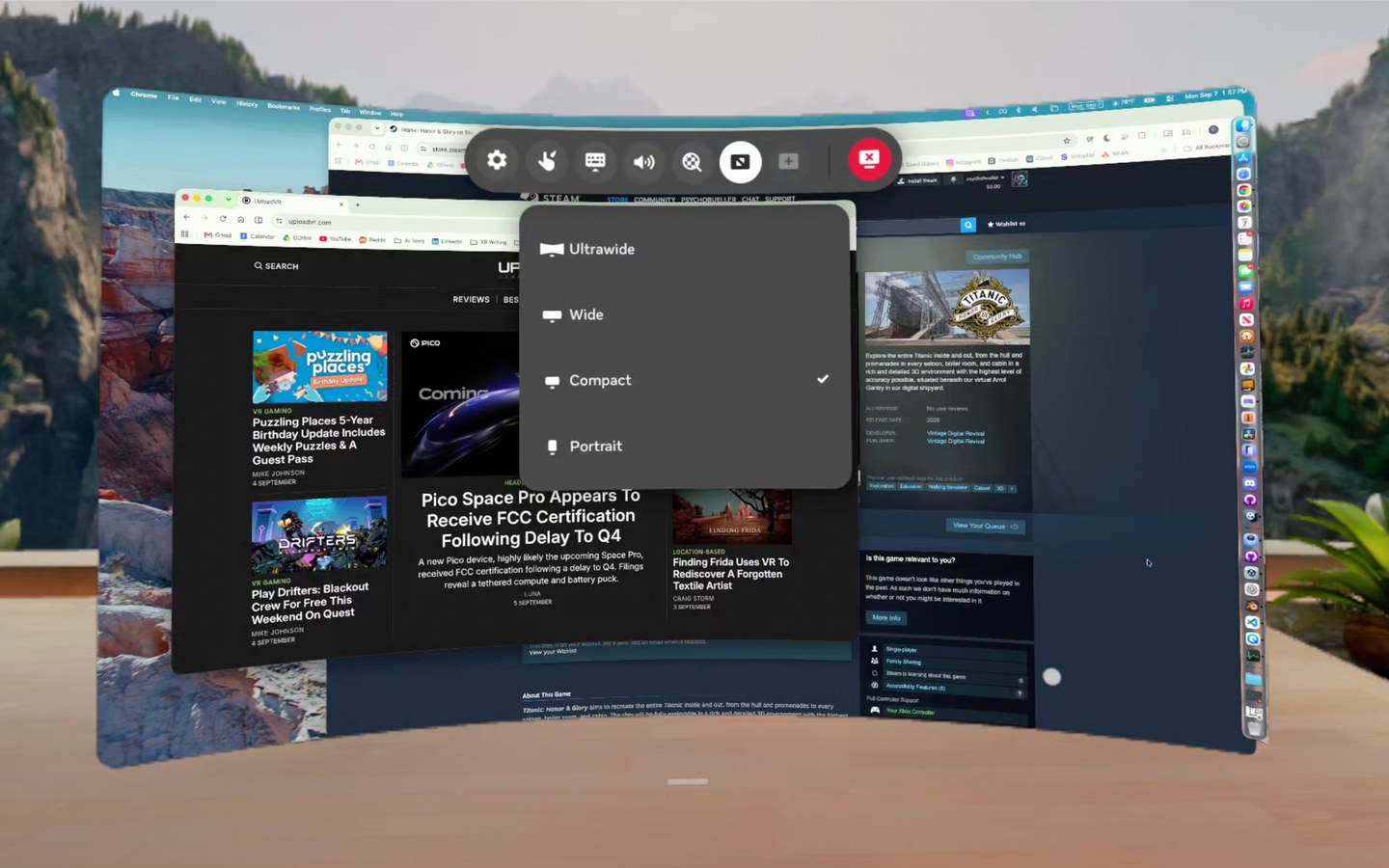 Article image for Quest's Meta Virtual Display Got A New Name, Input Forwarding & Mac Parity