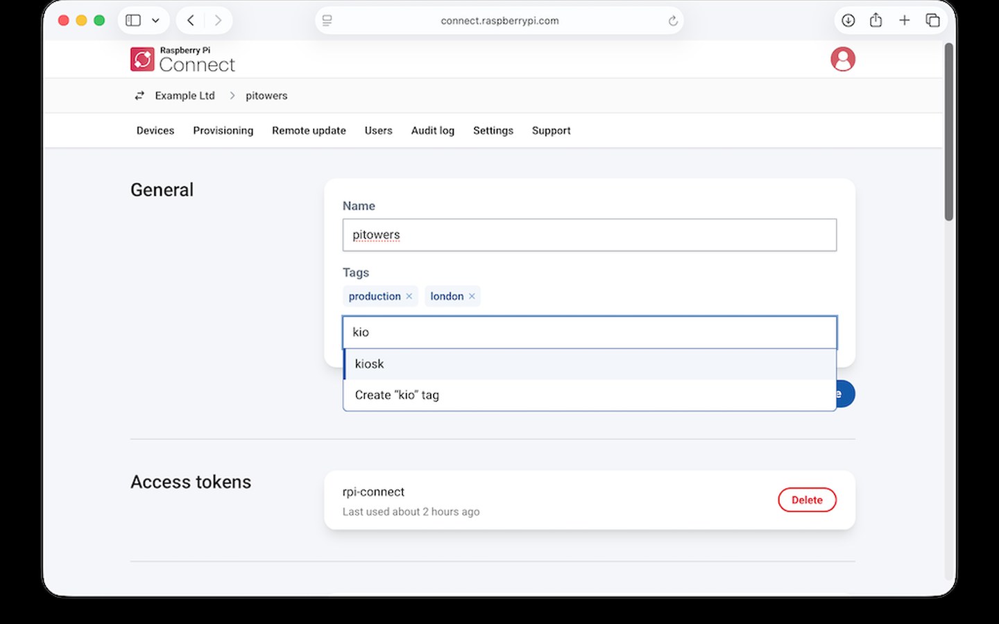 Article image for Raspberry Pi Connect: Device tags, required 2FA, and a mobile keyboard