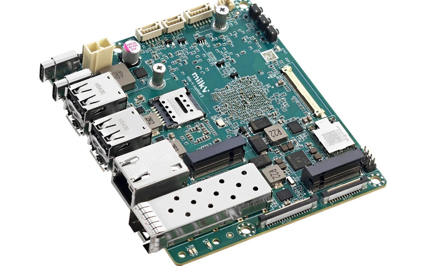 Article image for RVA23-compliant K3 Pico-ITX SBC and K3-CoM260 SoM feature SpacemiT K3 octa-core RISC-V AI SoC, up to 32GB RAM, 256GB UFS
