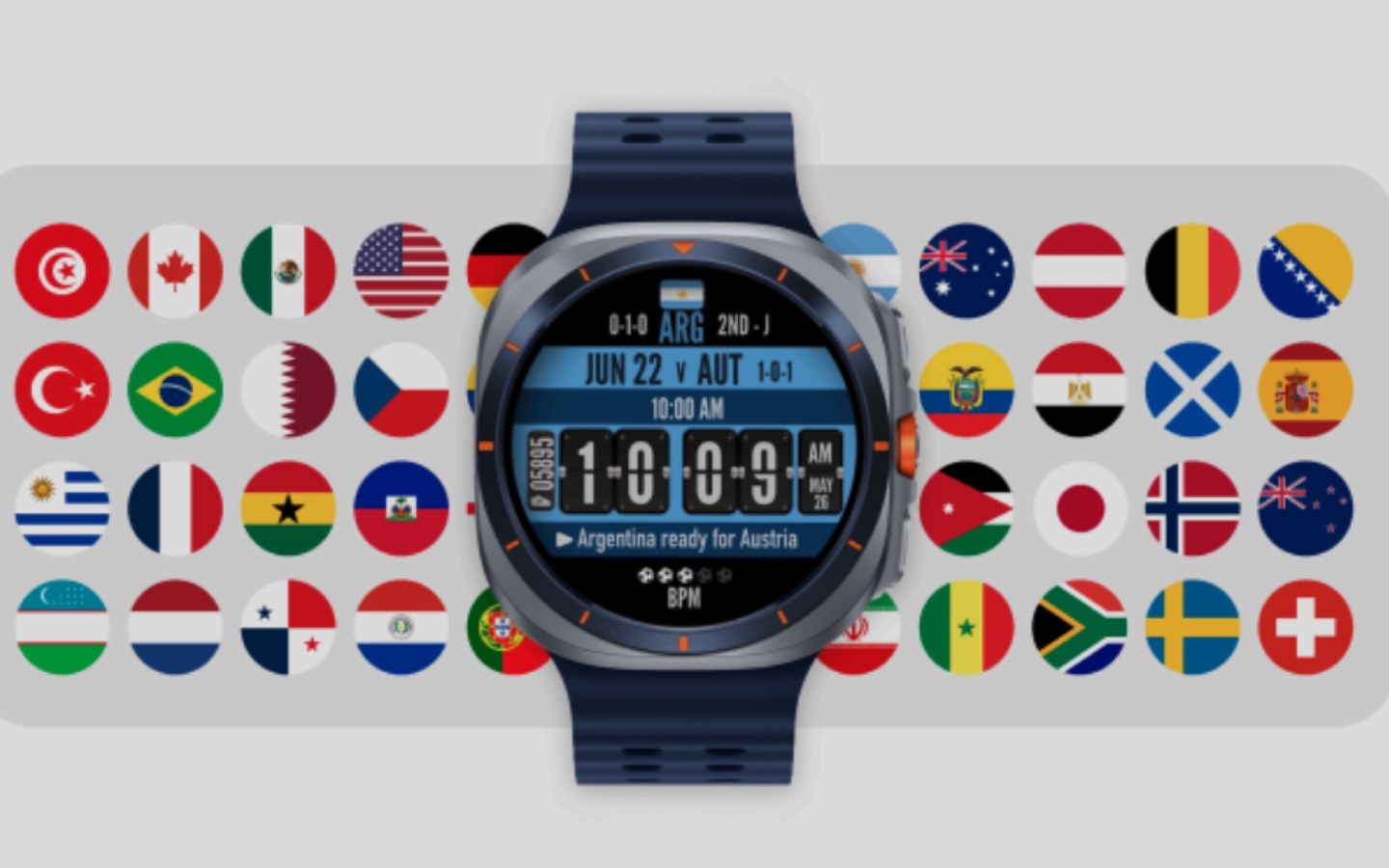 Article image for This free watch face turns your Wear OS watch into a live World Cup scoreboard
