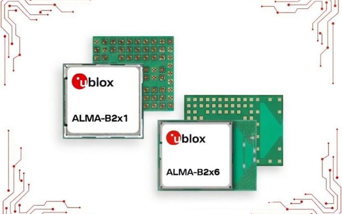 Article image for u-blox ALMA-B2 Bluetooth 6.0 and 802.15.4 module features Nordic nRF54LM20 Edge AI wireless MCU