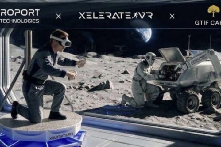 Article image for Astroport and XelerateVR Partner on VR-Controlled Moon Robots
