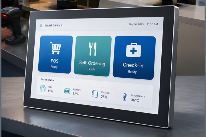 Article image for Avalue RIVAR-1539 is a 15.6-inch fanless industrial panel PC powered by an Intel N150 Twin Lake processor