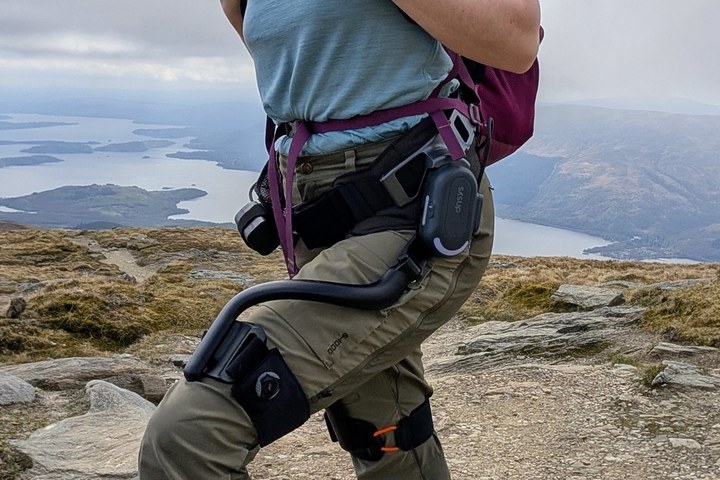 Article image for Dnsys X1 review: An exoskeleton that's not quite mountain-ready