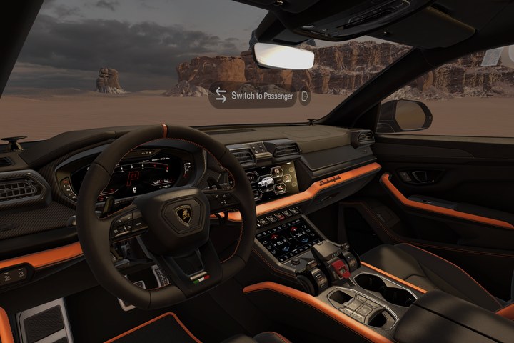 Article image for Lamborghini’s Apple Vision Pro App Reimagines the Showroom at Home