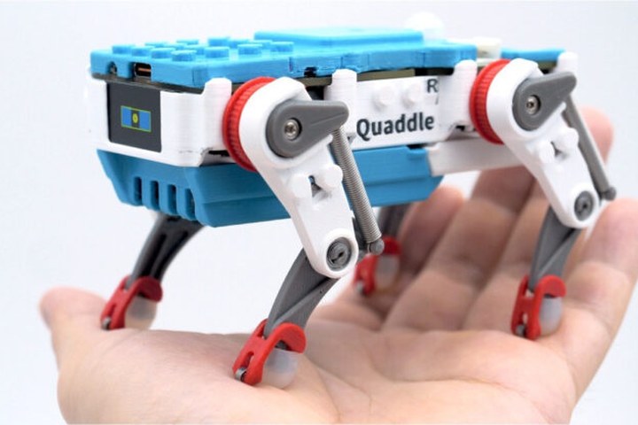 Article image for Petoi Quaddle - A mini robot dog for physical AI experimentation (Crowdfunding)