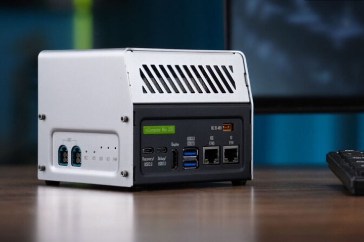 Article image for reComputer Mini J501 Edge AI computer features NVIDIA Jetson AGX Orin 64GB/32GB module, two FAKRA camera connectors