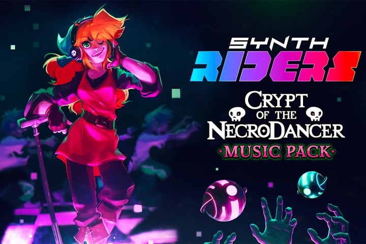 Article image for Synth Riders Crypt Of The NecroDancer Music Pack Available Now