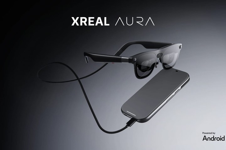 Article image for Xreal Aura Ships This Fall, With Snapdragon Reality Elite In Its Puck